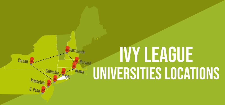 Ivy League Universities Location